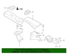 BOLT mount 30017510 CHEVROLET