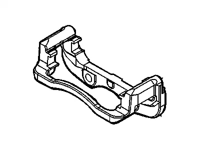 BRACKET,RR BRK CLPR 88982612 GMC