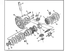 DIFFERENTIAL,(W/GEARS) 25902687 CADILLAC