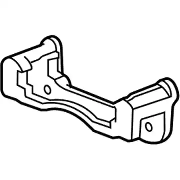 BRACKET KIT,FRT BRK CLPR(INCLS 5,7) 23498371 GMC