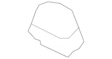 BUMPER,HOOD SI 15250133 CADILLAC