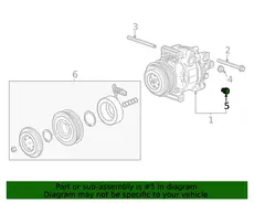 Клапан кондиционера CHEVROLET 95462797
