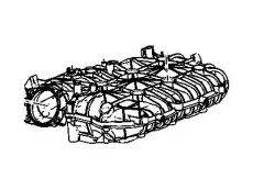 КОЛЛЕКТОР, ВЕРХН. ВНУТР. 12648915 CHEVROLET