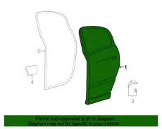 Дверь 3B9833052S VAG