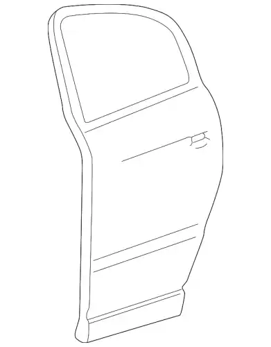 Дверь 3B9833052S VAG