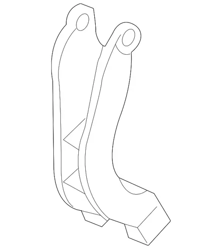 BRACKET,ENG MT STRUT & A/C CMPR 24504390 PONTIAC