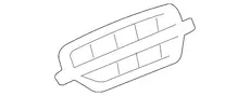 INSERT,F/FDR CTR RR UPR MLDG(CHROME)(8.147) 22761800 CADILLAC
