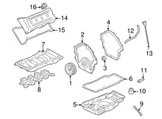 COVER,CM/SHF 12556923 CADILLAC