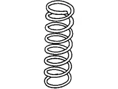SPRING,RR(COIL) 15182554 CADILLAC