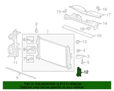 PROTECTOR,RAD 13356632 CHEVROLET