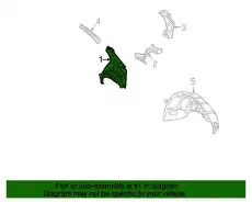 Боковой брызговик 12797560 SAAB