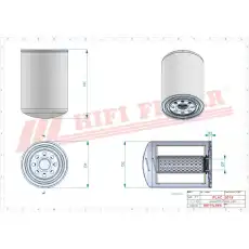 Фильтр воздушный HIFI FS707