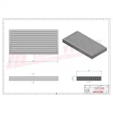 Салонный фильтр HIFI SC90375