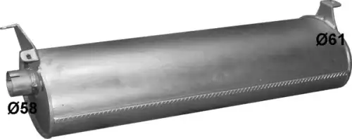 Глушитель 7011 POLMOSTROW