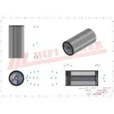 Топливный фильтр HIFI BE922710