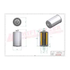 Топливный фильтр HIFI SN40801