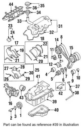 Поддон картера двигателя MITSUBISHI MD333301