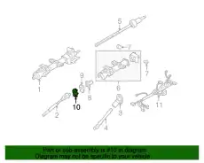 CLIP,STRG ANGLE SEN RET 15775847 GMC