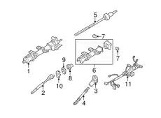 CLIP,STRG ANGLE SEN RET 15775847 GMC