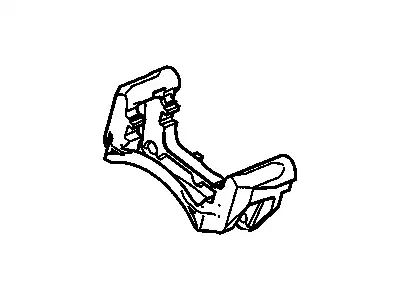 BRACKET,FRT BRK CLPR 22705376 PONTIAC