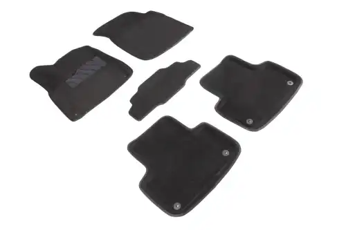 Коврики в салон SEINTEX 92716 Audi Q8 2018-н.в. 5 шт., черный