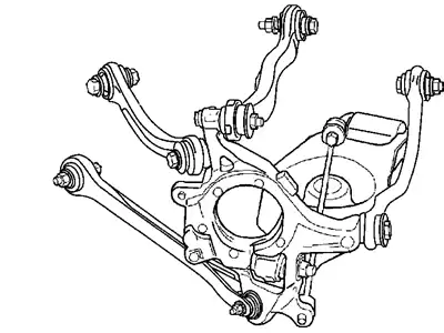 Рычаг подвески MOPAR 04782586AC