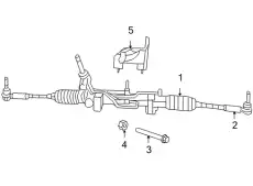 Рулевая тяга MOPAR 05154518AB