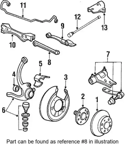 Рычаг подвески HONDA 52355SF1023