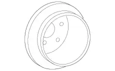 Тормозной диск FORD 5L2Z-2C026-A ,