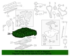 MANIFOLD,UPR INT(INCLS 633) 12648915 GMC