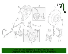 Тормозные колодки дисковые VAG 3Q0698451H
