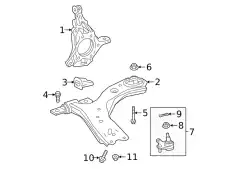 Рычаг подвески TOYOTA / LEXUS 4806833090
