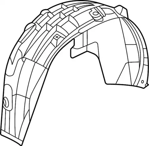 Подкрылок VAG 3CM810972A