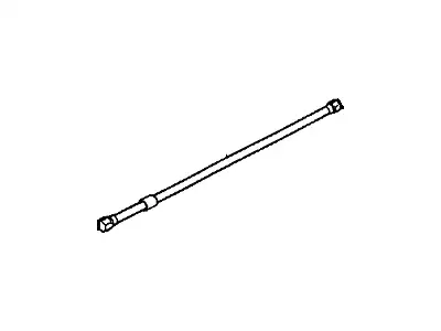 BAR,FRT TORS(MAX LOAD 2071)(W/SUSPENSION)(CODE 7WK) 15956510 GMC