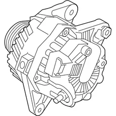 Генератор в сборе 373002B310 HYUNDAI