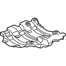 DEFLECTOR,CR/SHF OIL(INCLS 8,9) 12667436 BUICK