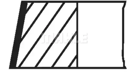 MAHLE 021 04 N0 d=