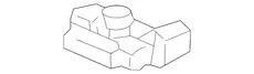NUT,FRT C/MBR 10156327 CHEVROLET