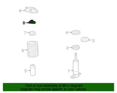 INSULATOR,FRT S/ABS 17999212 CHEVROLET