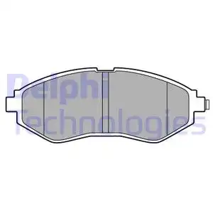 Тормозные колодки дисковые DELPHI LP3594