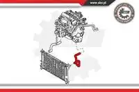 Патрубок интеркулера 24SKV342 SKV