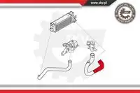 Патрубок интеркулера 24SKV778 SKV