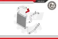 Патрубок интеркулера 24SKV908 SKV