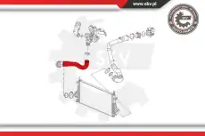 Патрубок турбины впучкной 43SKV072 SKV