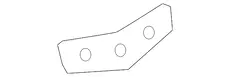 RETAINER,R/SEAT BK(RETAINER)(11.358) 22958609 CADILLAC