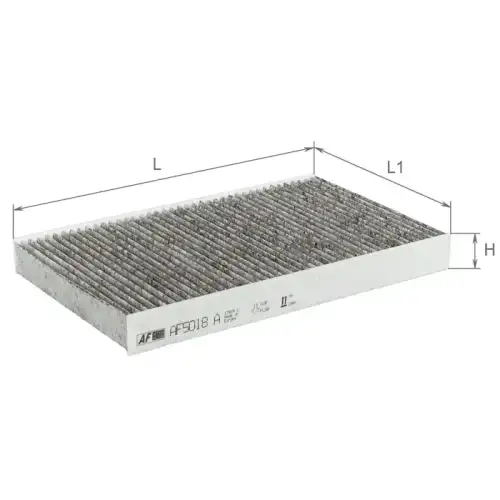 Салонный фильтр ALPHA FILTER AF5018A