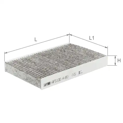 Салонный фильтр ALPHA FILTER AF5100A