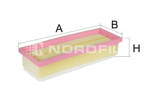 Фильтр воздушный NORDFIL AN1044