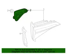 17A945197 GASKET VAG
