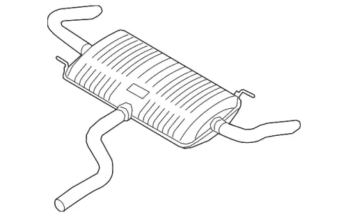 SILENCER 3CN253609C VAG